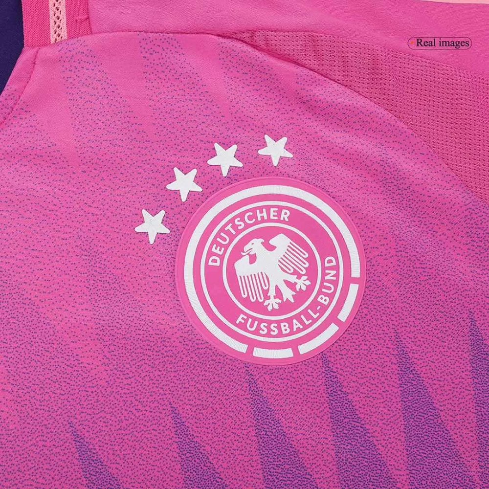 Germany Authentic Soccer Jersey Away Shirt EURO 2024