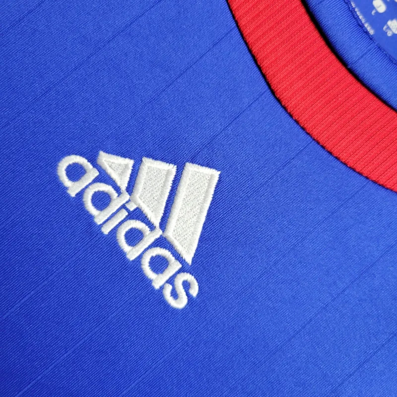 France Retro Soccer Jersey Home Custom Shirt World Cup 2006