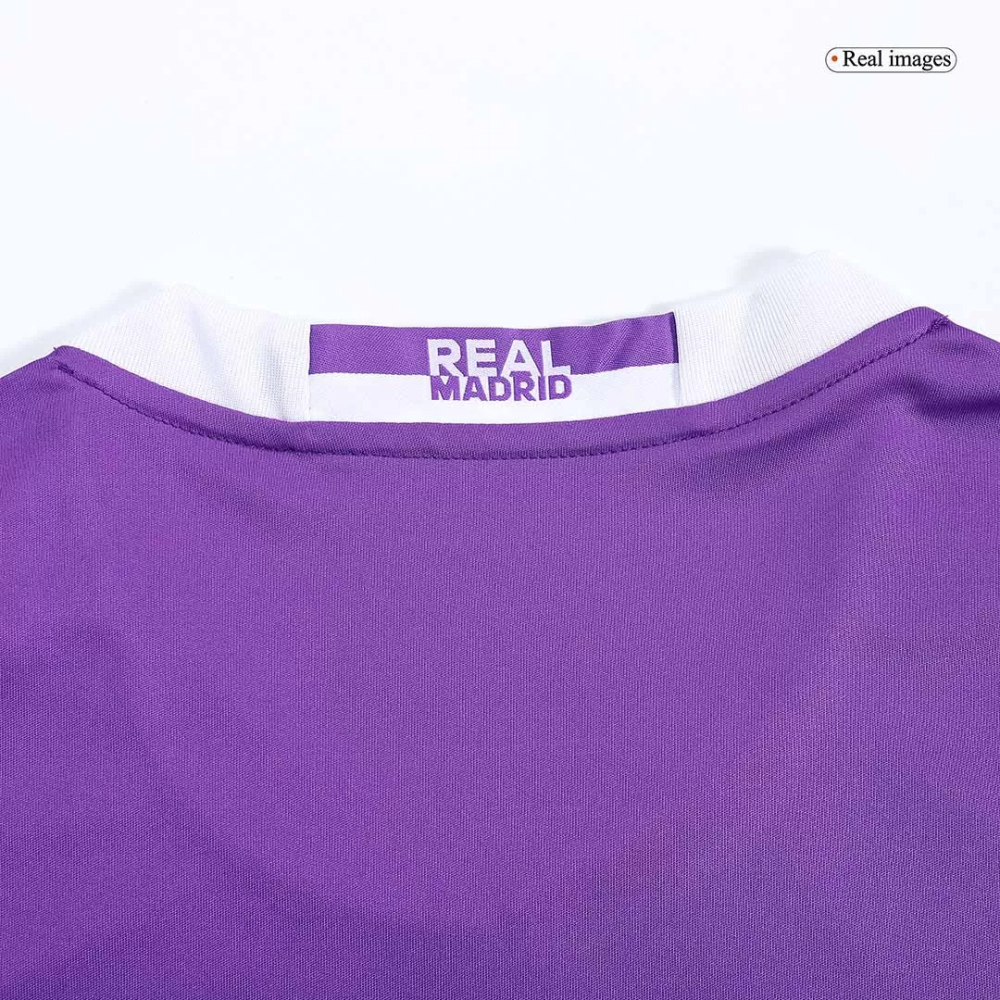 Real Madrid Retro Jersey Away Soccer Shirt Long Sleeve 2016/17