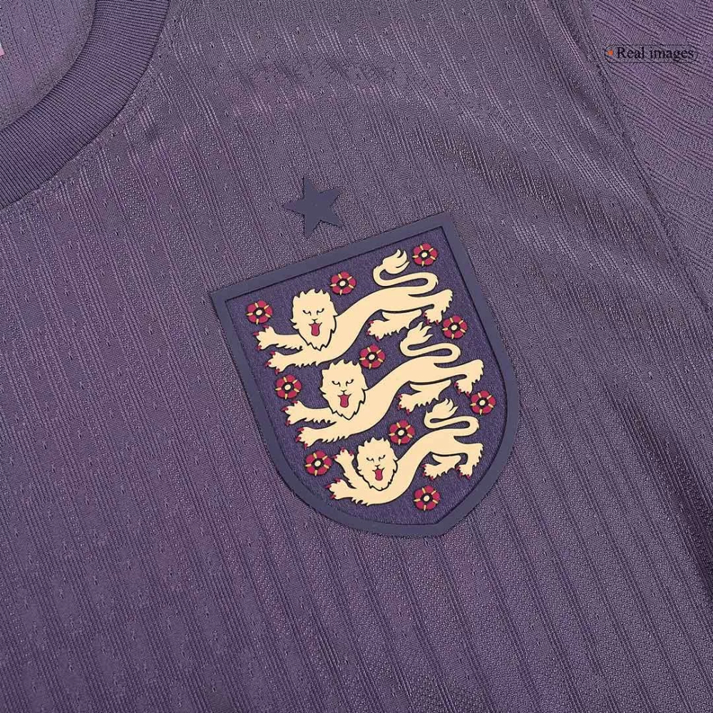 England Authentic Soccer Jersey Away Shirt EURO 2024
