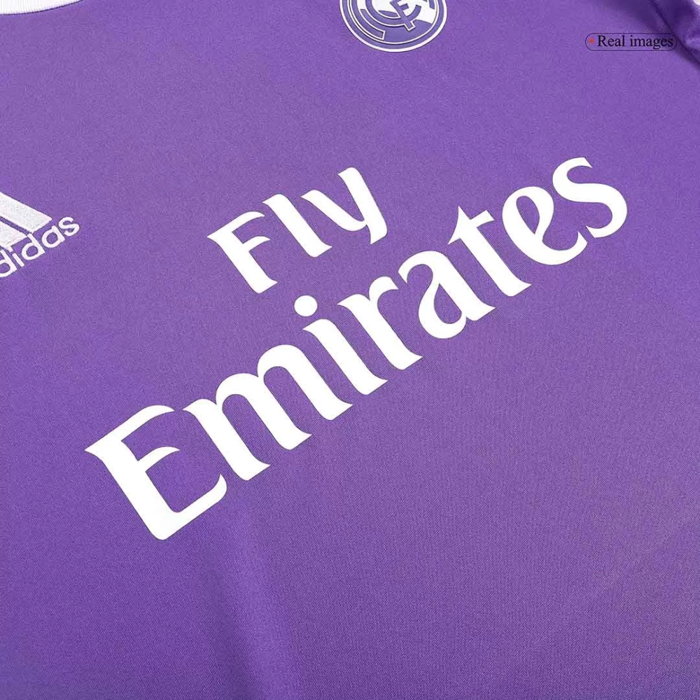 Real Madrid Retro Jersey Away Soccer Shirt 2016/17