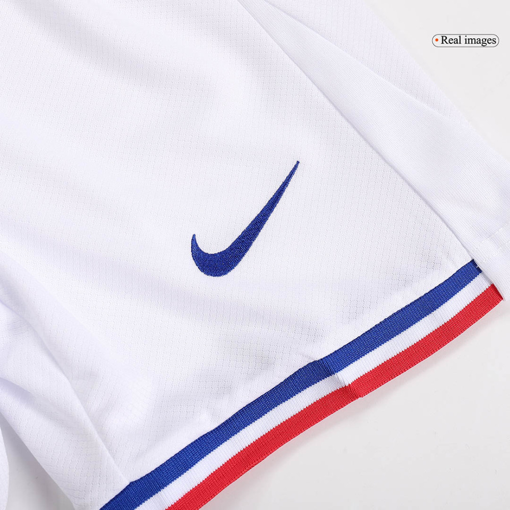 France Home Football Uniform Kids Kit Jersey+Shorts EURO 2024