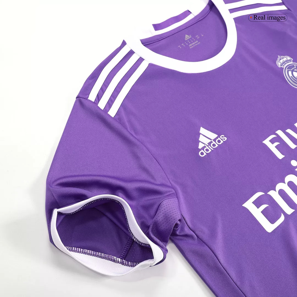 Real Madrid Retro Jersey Away Soccer Shirt 2016/17