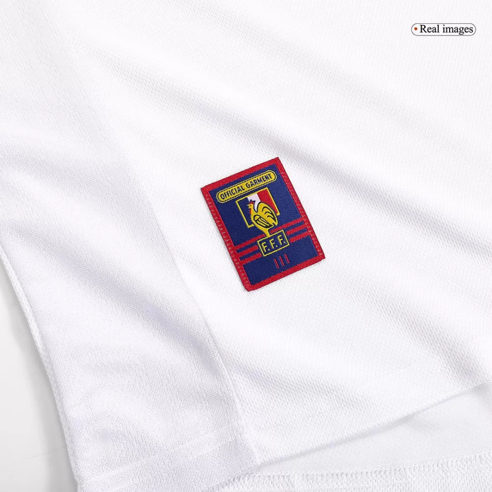 France Retro Soccer Jersey Away Custom Shirt World Cup 1998