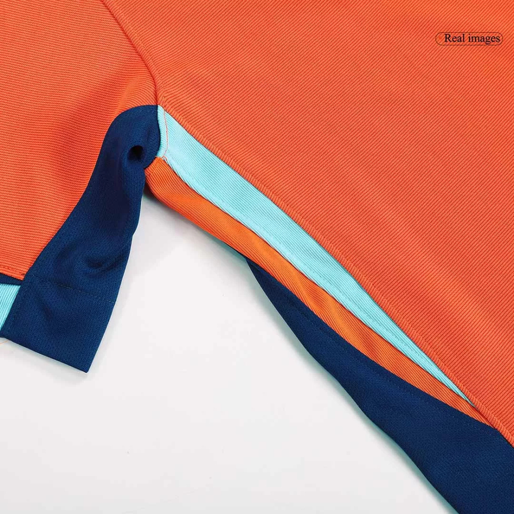 Netherlands Soccer Jersey Home Custom Shirt EURO 2024