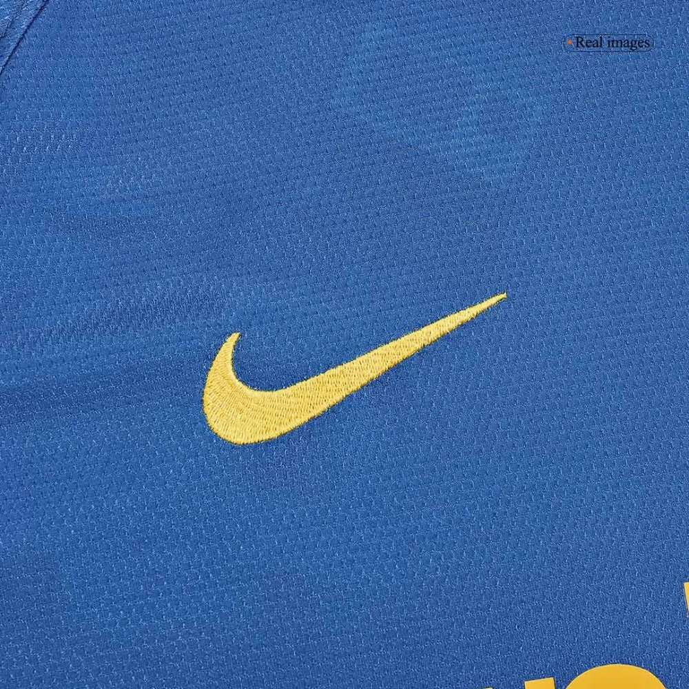 Barcelona Retro Jersey Home Soccer Shirt Long Sleeve 2008/09 - UCL