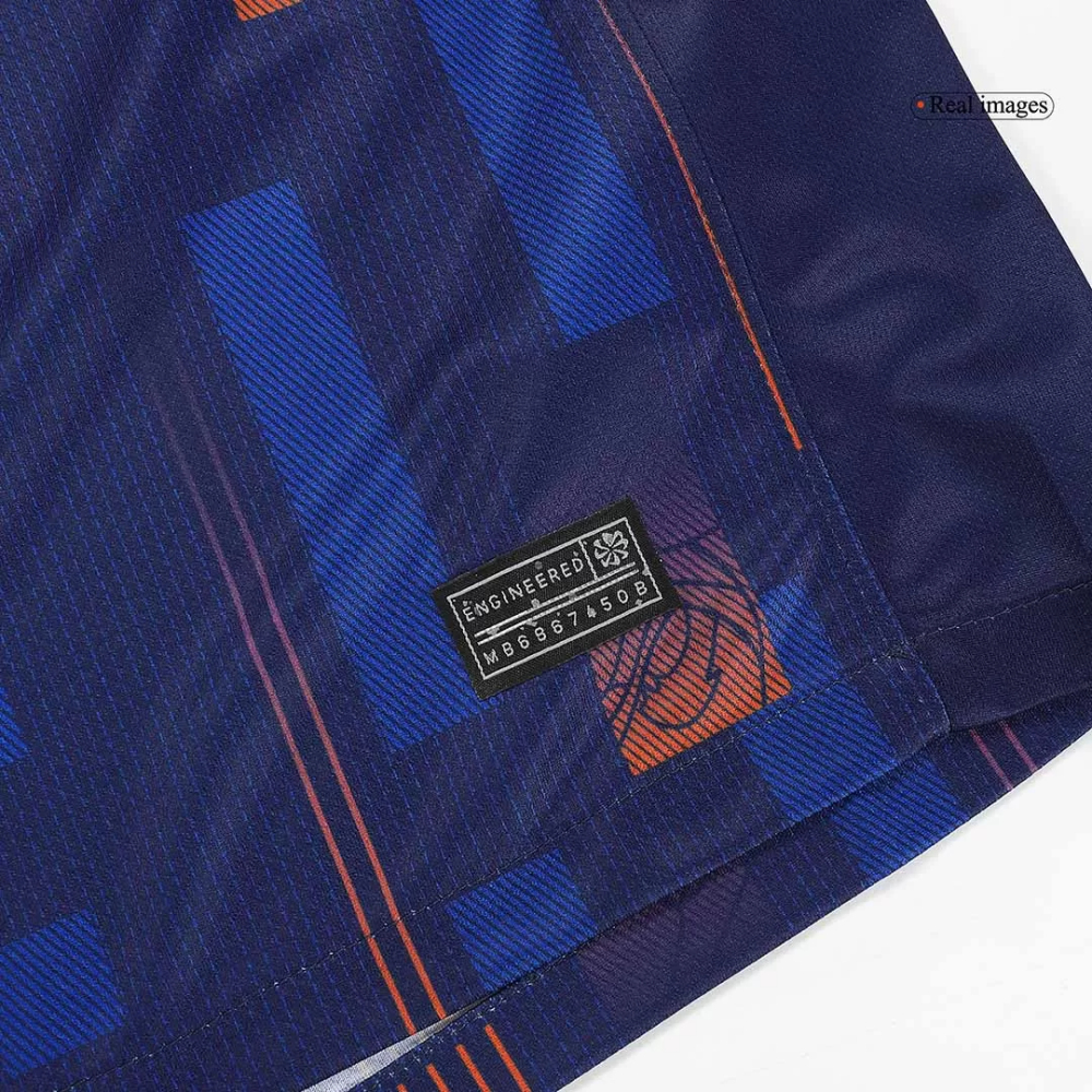 Netherlands Soccer Jersey Away Custom Shirt EURO 2024