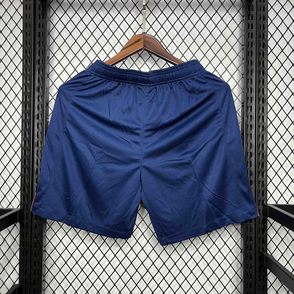 Netherlands Soccer Jersey Away Custom Shorts EURO 2024