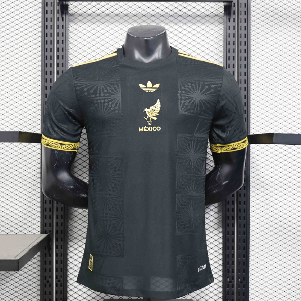 Mexico Authentic Black Special Soccer Jersey 2025