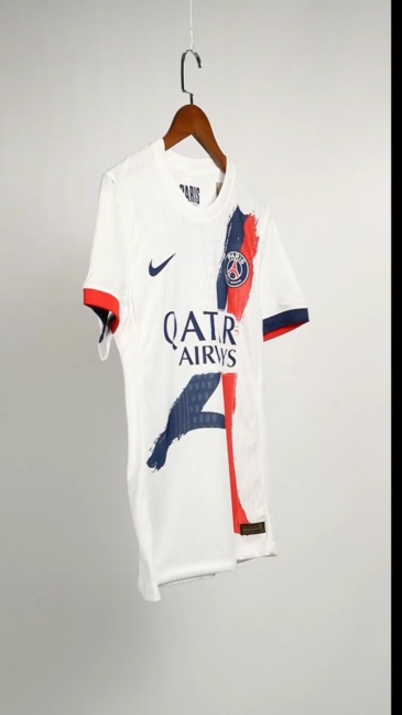 Authentic Soccer Jersey PSG Away Shirt 2024/25