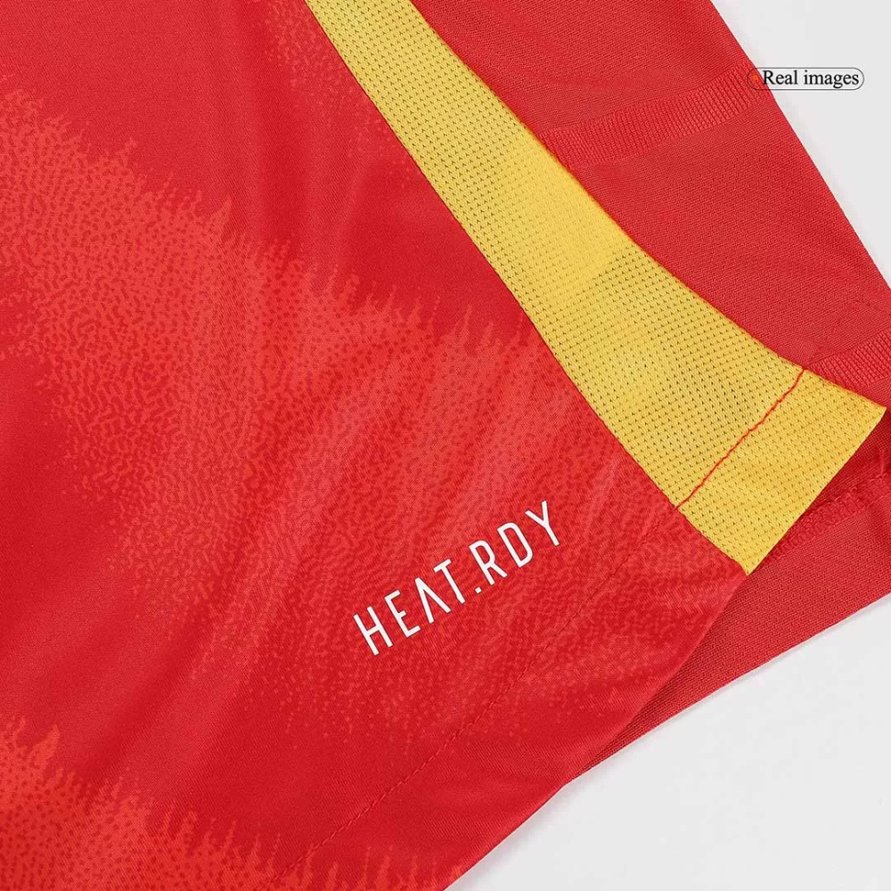 Spain Authentic Soccer Jersey Home Shirt EURO 2024