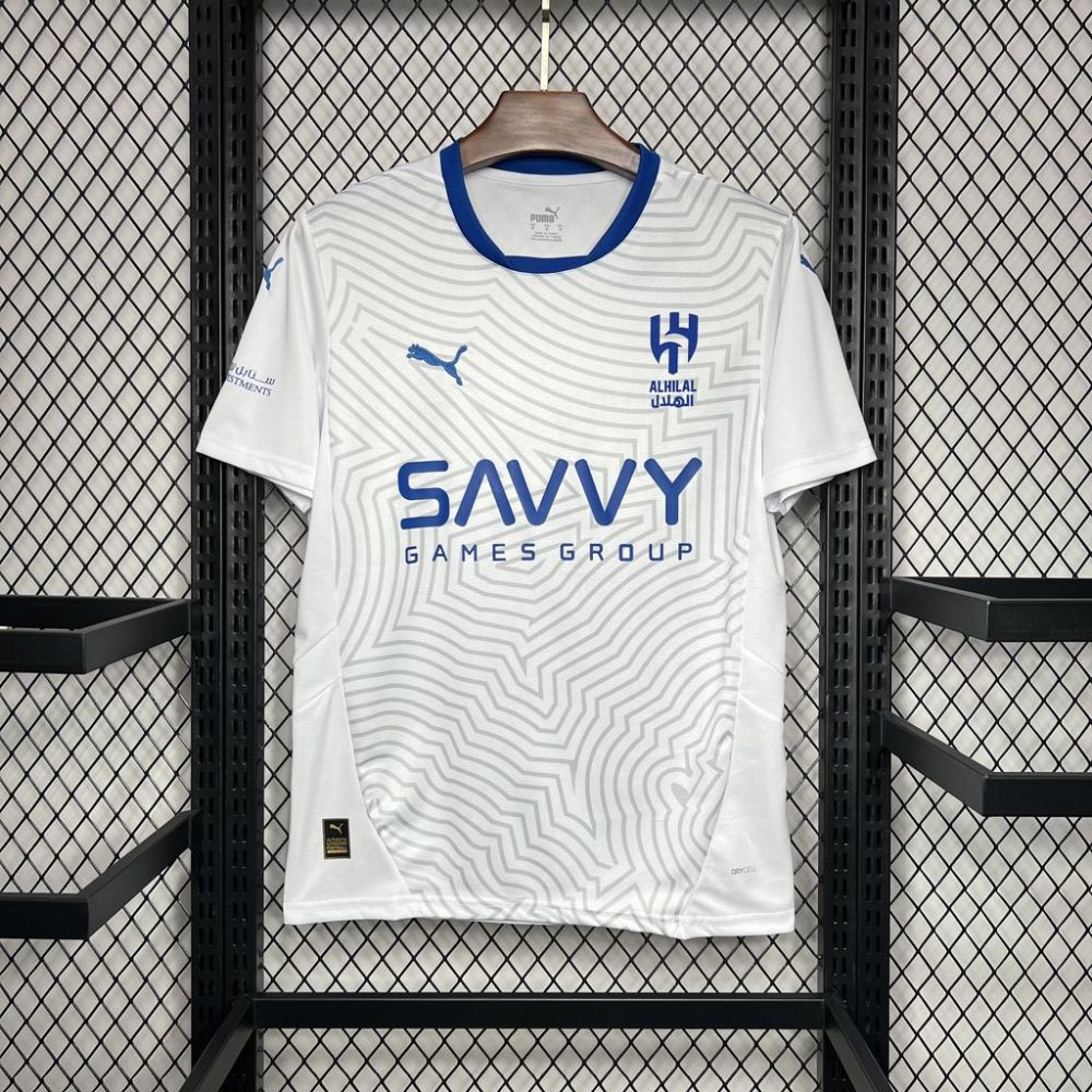 Al Hilal SFC Soccer Jersey Away Custom Shirt 2024/25
