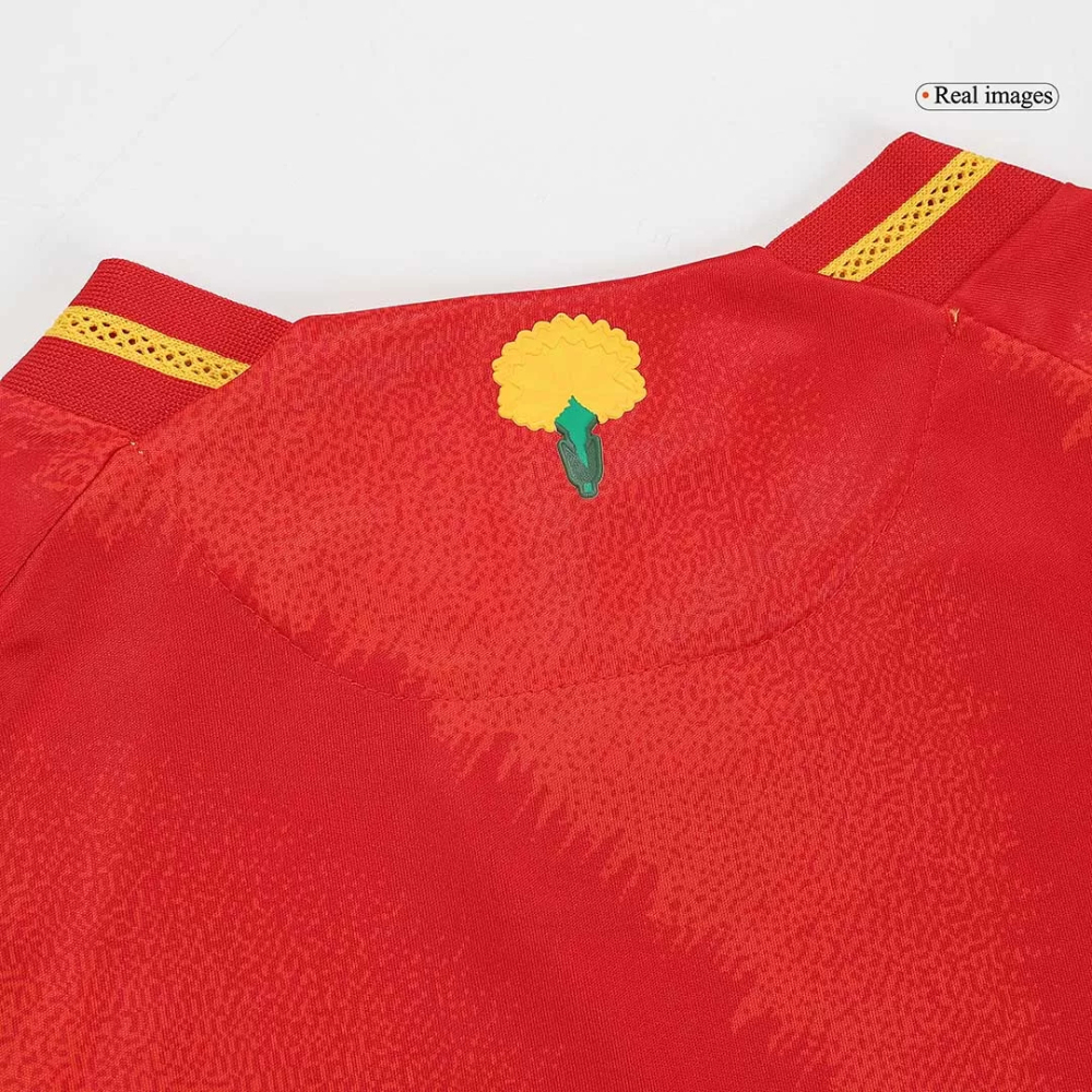 Spain Authentic Soccer Jersey Home Shirt EURO 2024