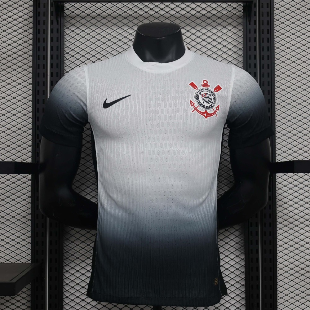Corinthians Authentic Soccer Jersey Home Shirt 2024/25