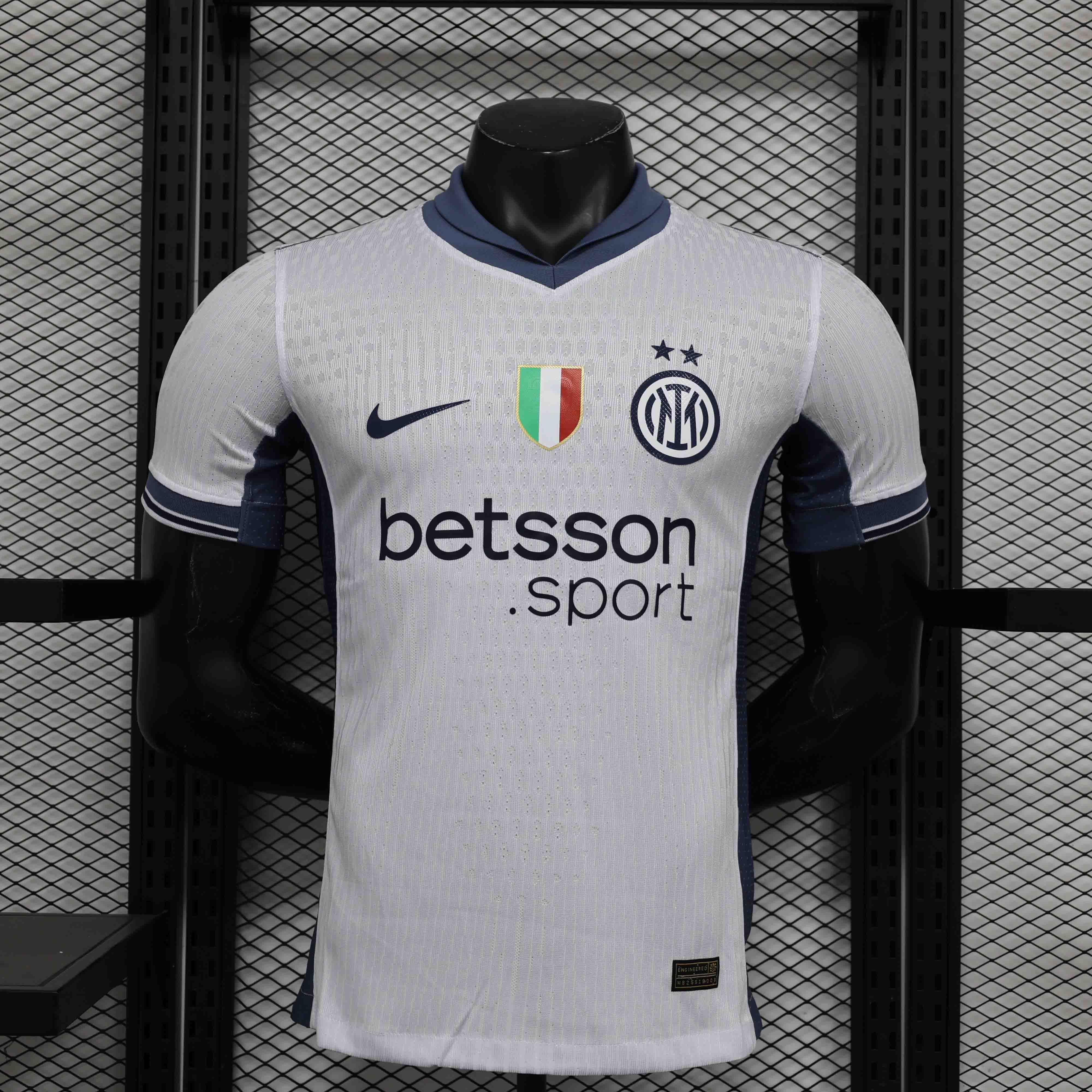 Authentic Soccer Jersey Inter Milan Away Shirt 2024/25 in B Heat Press