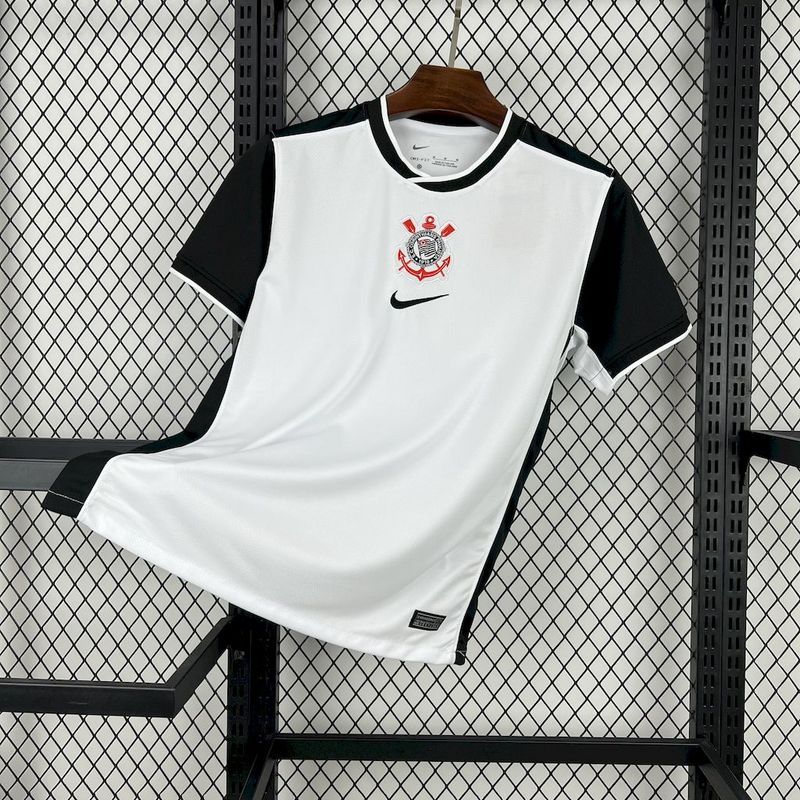 Corinthians Soccer Jersey Home Custom Shirt 2025/26