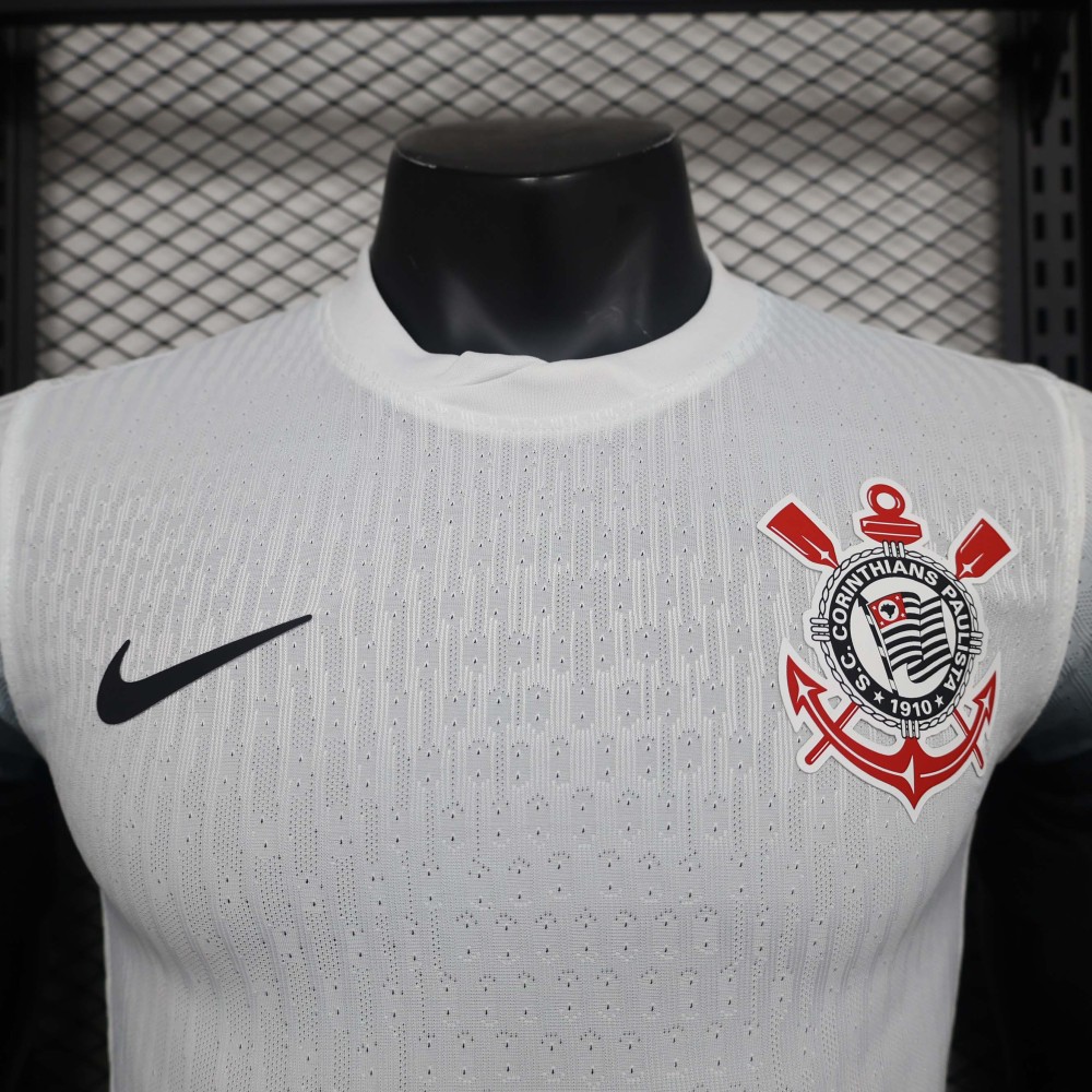 Corinthians Authentic Soccer Jersey Home Shirt 2024/25