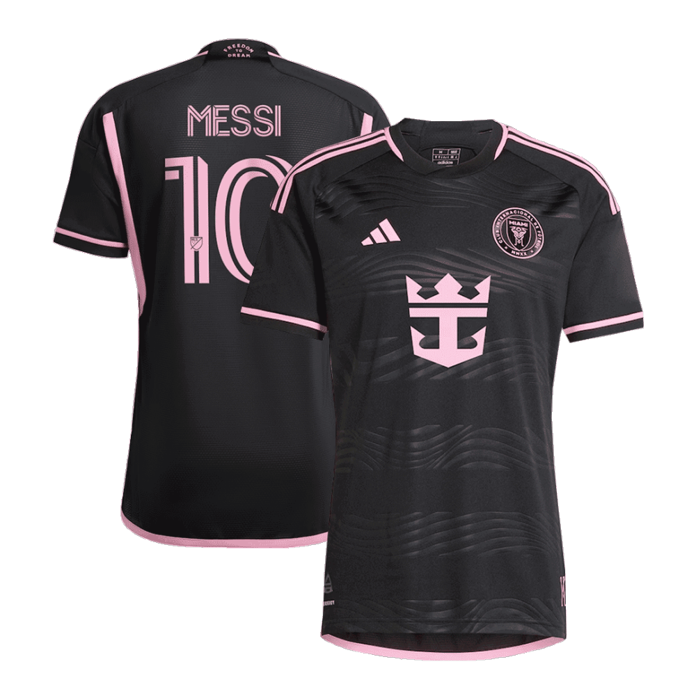 Messi #10 Inter Miami Authentic Soccer Jersey Away Shirt 2024