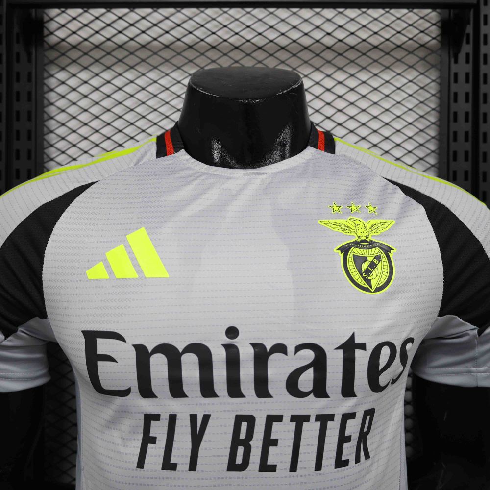 Benfica Authentic Soccer Jersey Third Away Shirt 2024/25