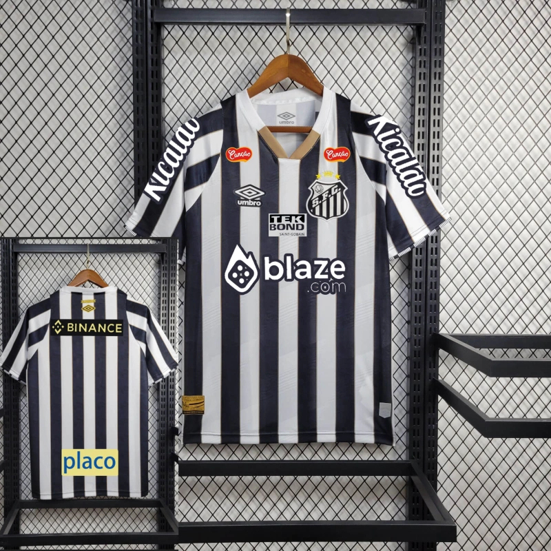 Santos FC Soccer Jersey Home Custom Shirt 2024