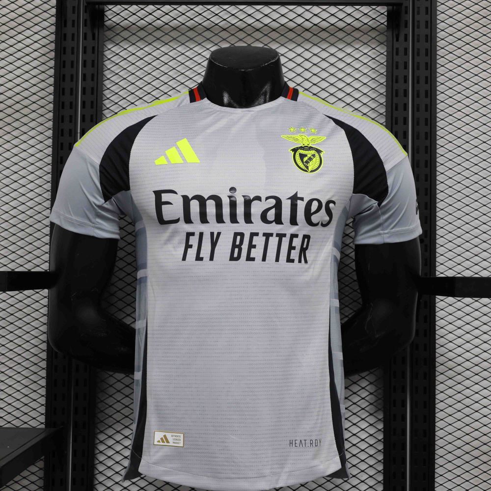 Benfica Authentic Soccer Jersey Third Away Shirt 2024/25
