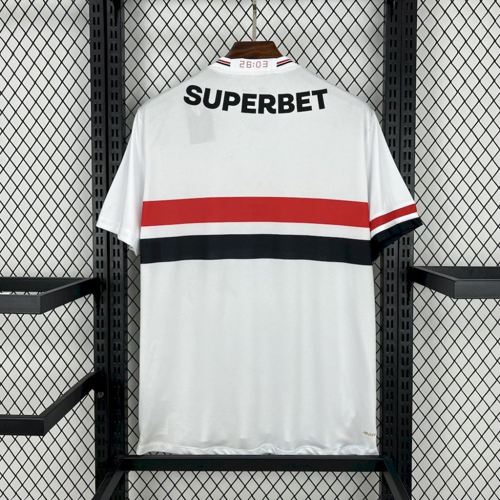 Sao Paulo FC Soccer Jersey Home Custom Shirt 2025