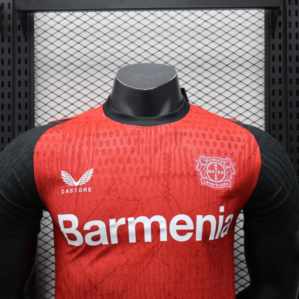 Bayer 04 Leverkusen Authentic Soccer Jersey Home Shirt 2024/25
