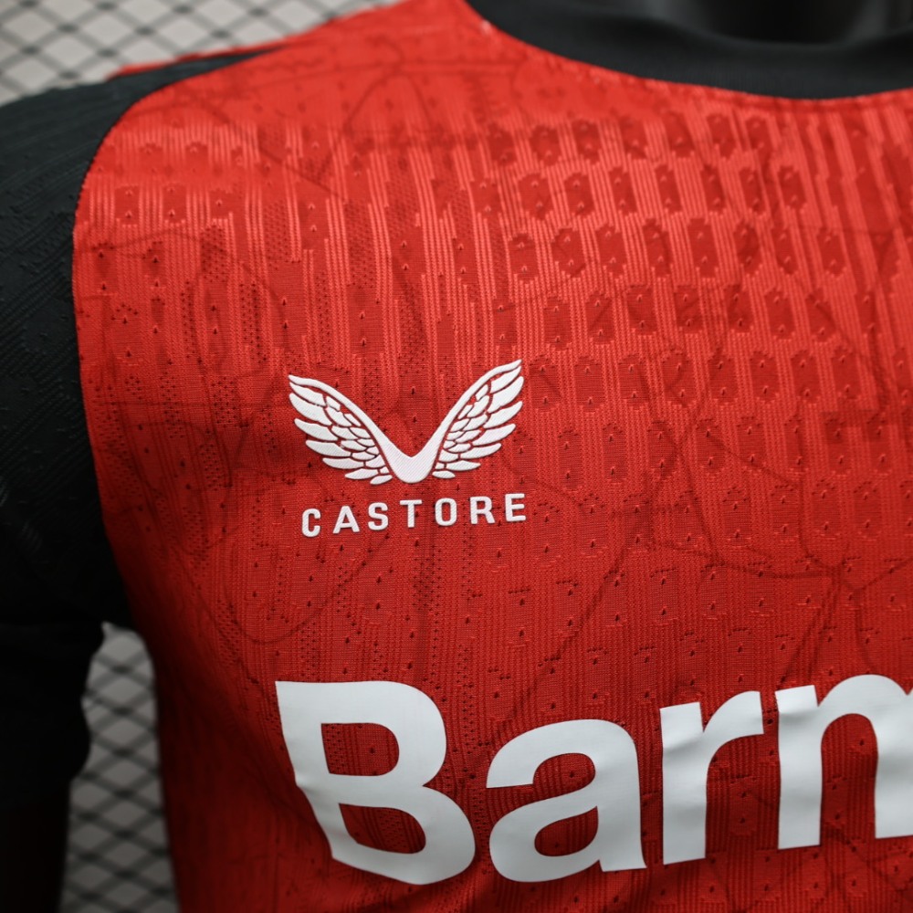Bayer 04 Leverkusen Authentic Soccer Jersey Home Shirt 2024/25