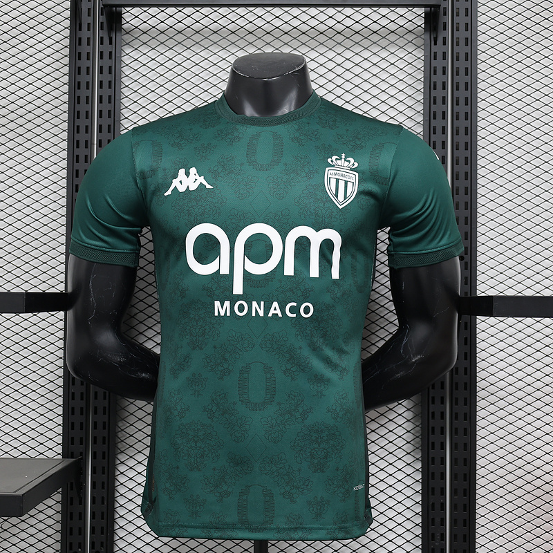 AS Monaco Authentic Soccer Jersey Away Shirt 2024/25