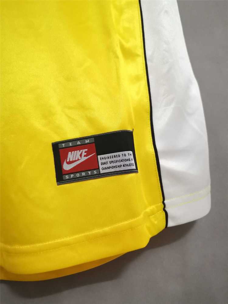 Borussia Dortmund Retro Jersey Home Soccer Shirt 1998-99