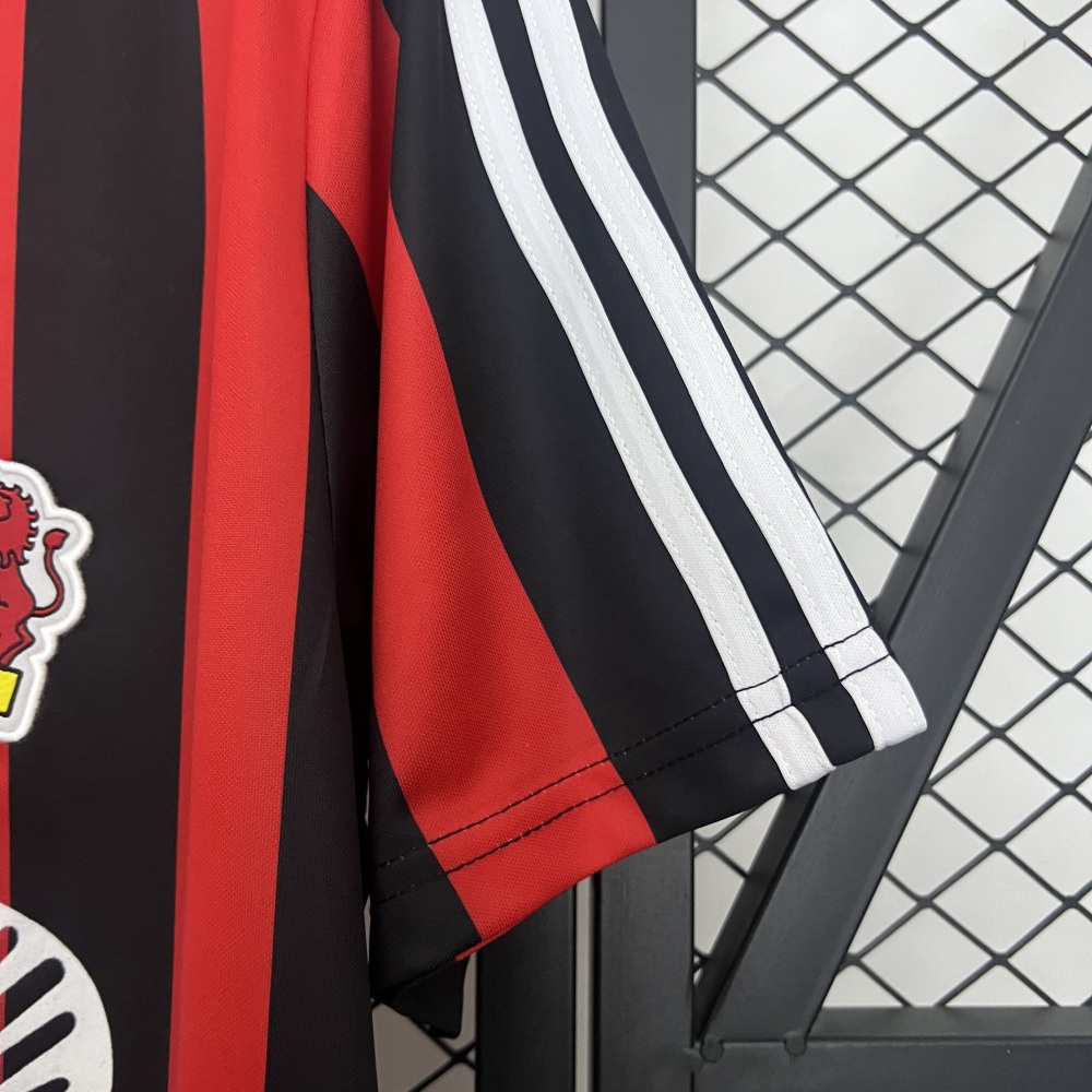 Bayer 04 Leverkusen Retro Soccer Jersey Home Custom Shirt 2001/02