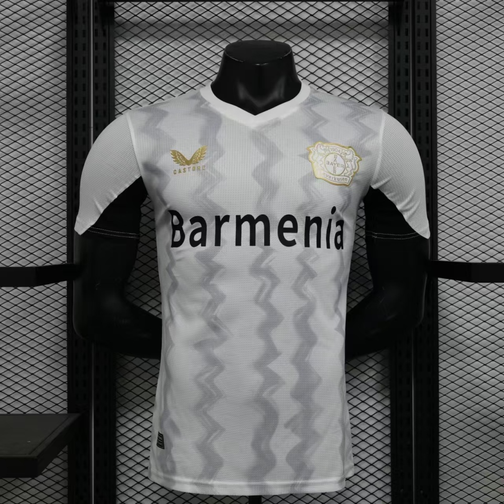 Bayer 04 Leverkusen Authentic Soccer Jersey Away Shirt 2024/25