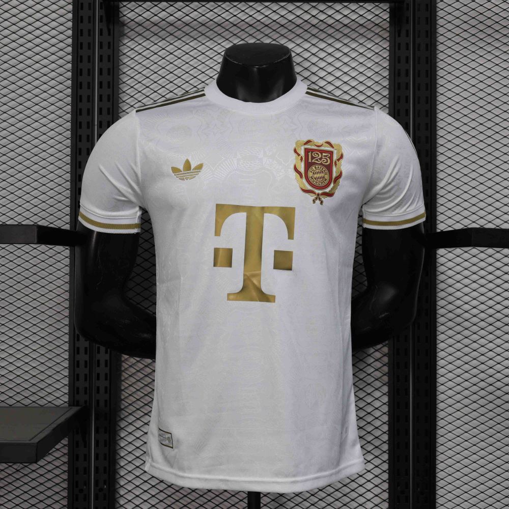 Authentic Bayern Munich Soccer Jersey Shirt 2025/26 125th Anniversary
