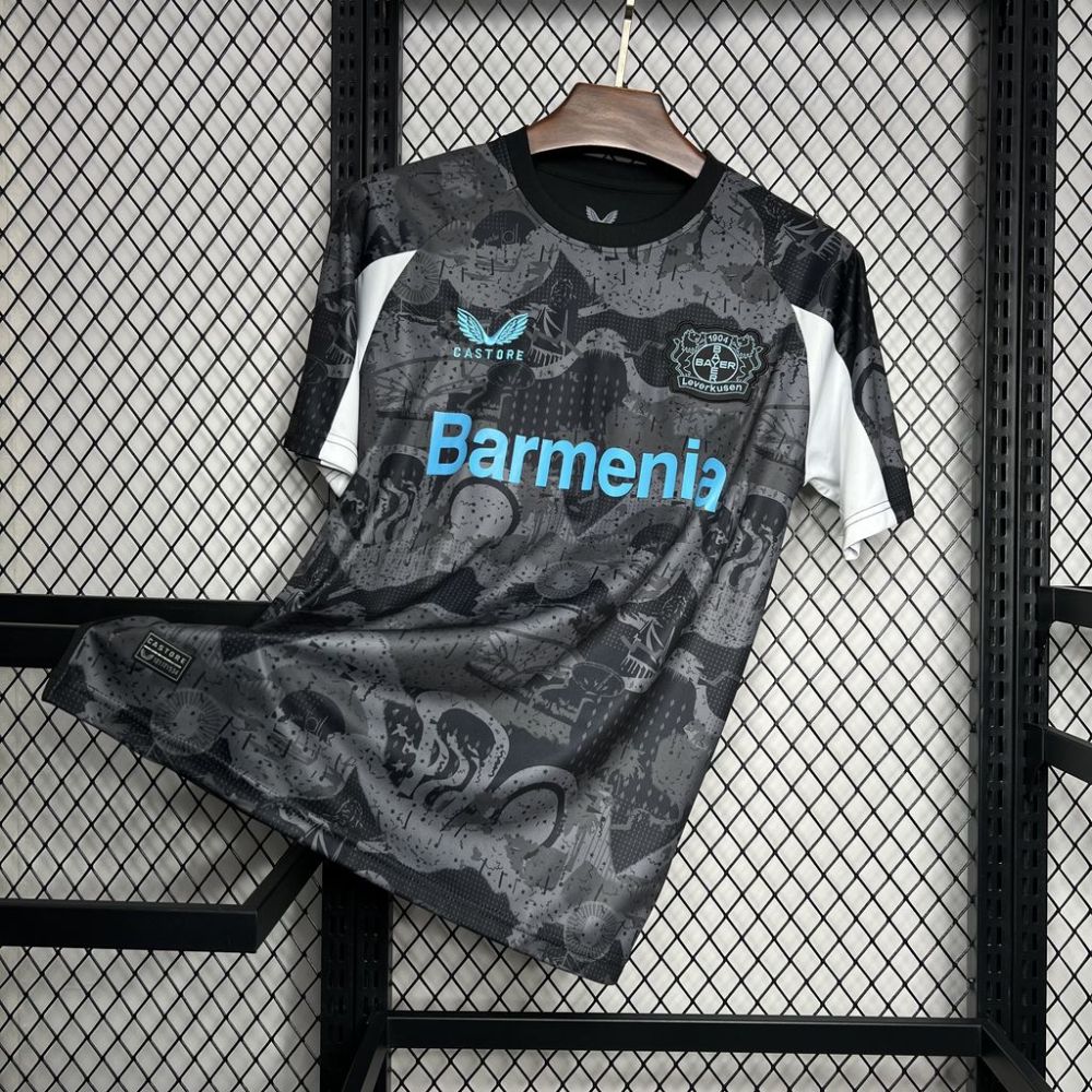 Bayer 04 Leverkusen Soccer Jersey Third Away Custom Shirt 2024/25
