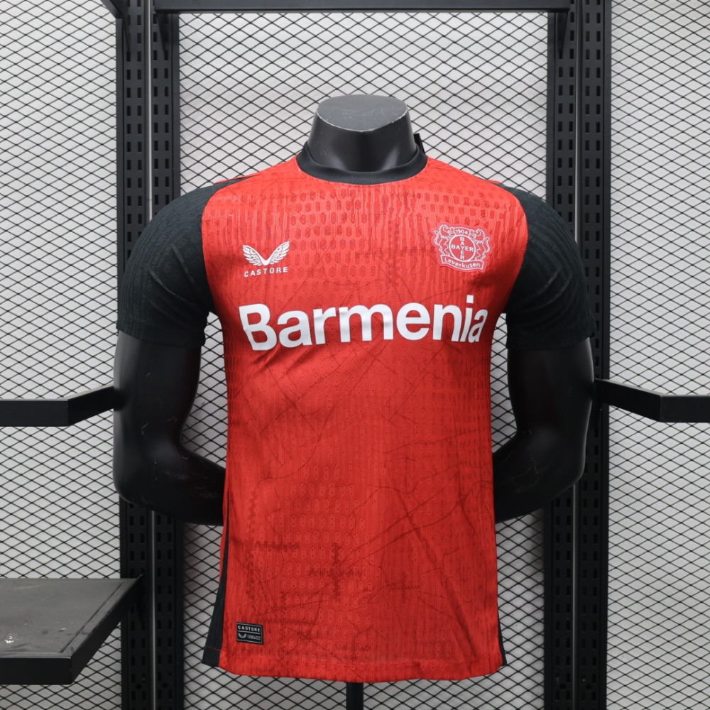 Bayer 04 Leverkusen Authentic Soccer Jersey Home Shirt 2024/25