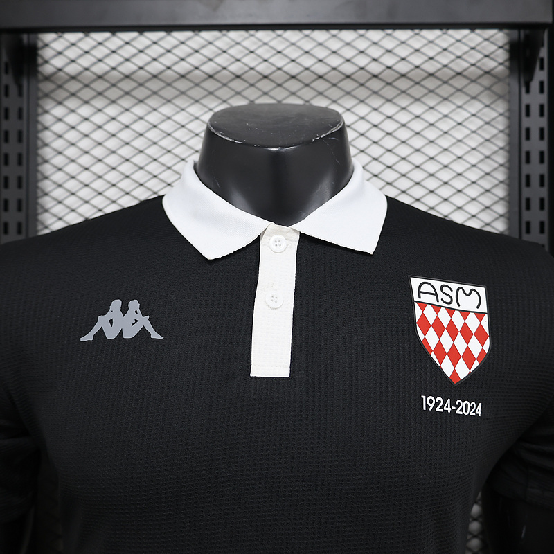 AS Monaco Authentic Soccer Jersey Centenary Kit 2024/25