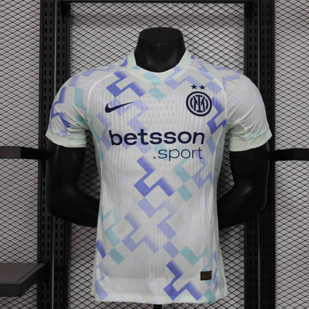 Authentic Soccer Jersey Inter Milan White Special Edition Shirt 2025/26