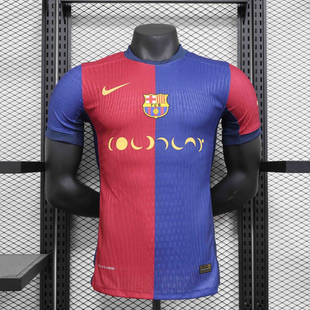 Authentic Soccer Jersey Barcelona Home x Coldplay Shirt 2024/25