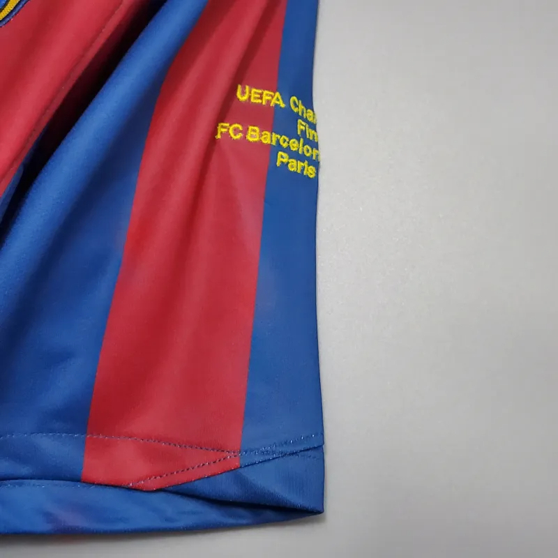 Barcelona Retro Jersey Home Soccer Shirt 2005-06
