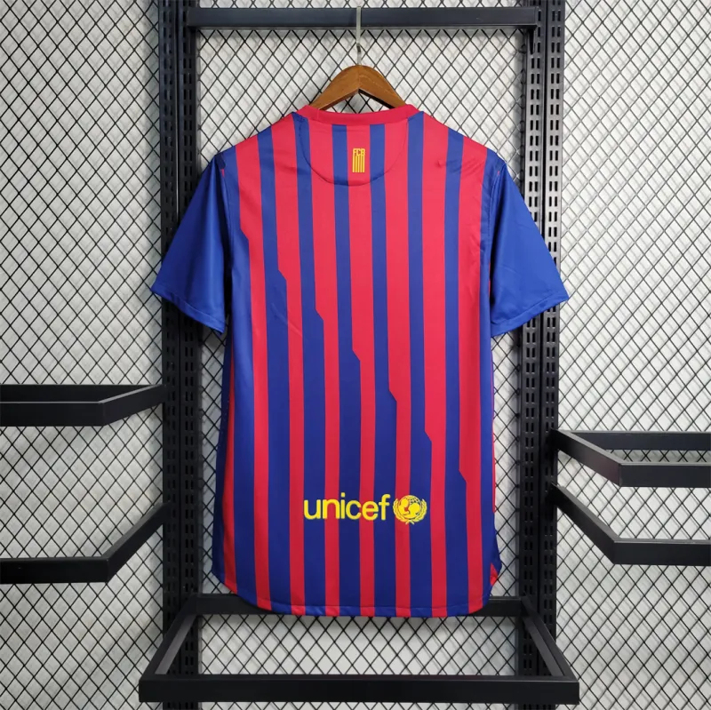 Barcelona Retro Jersey Home Soccer Shirt 2011-12
