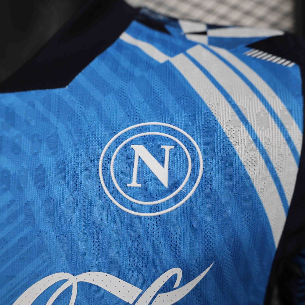 Napoli Authentic Soccer Jersey Pre-Match Shirt 2024/25
