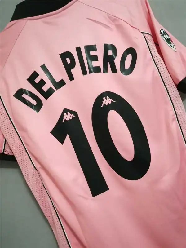 Juventus Retro Soccer Jersey Centenary Custom Shirt 1997-98