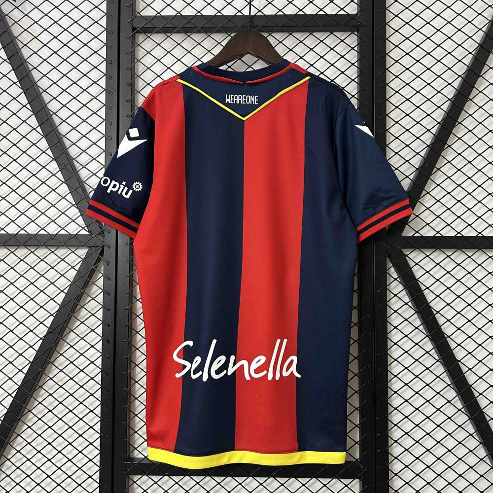 Bologna Soccer Jersey Home Custom Shirt 2024/25
