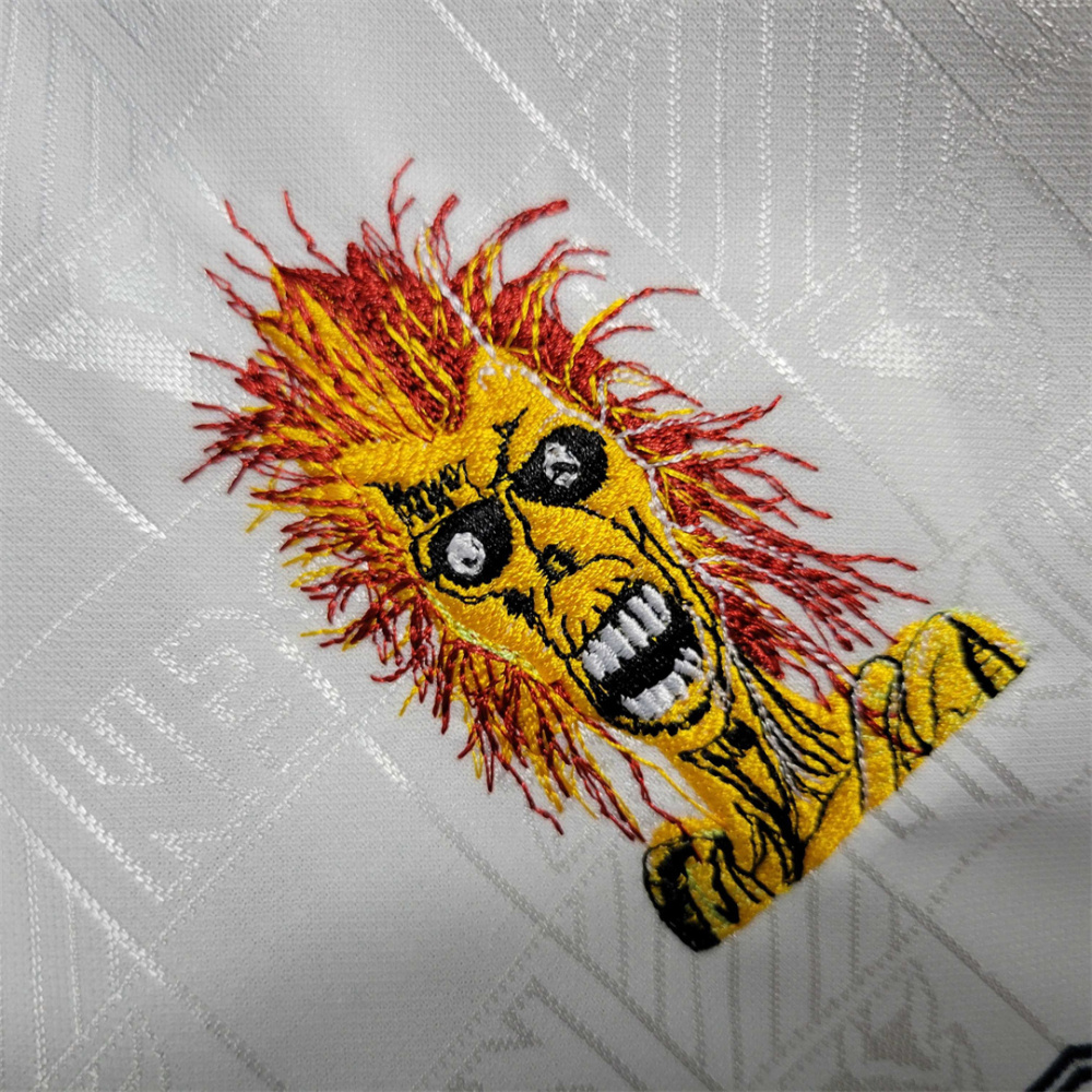 West Ham United Retro Football Jersey Iron Maiden Away Joint Board Shirt 1999/01