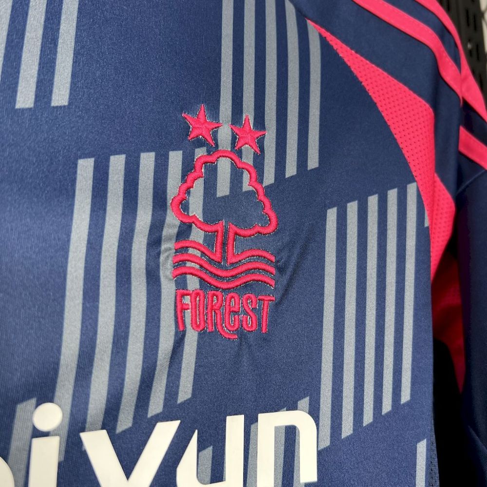 Nottingham Forest Football Jersey Away Custom Shirt 2024/25