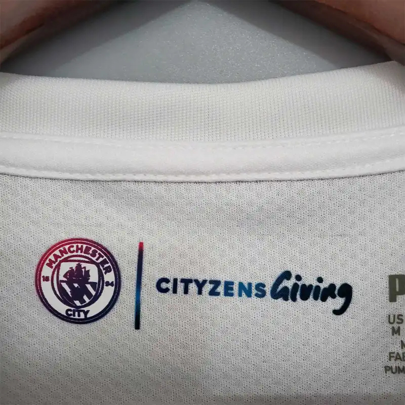 Manchester City Retro Away Football Jersey Shirt 2021/22