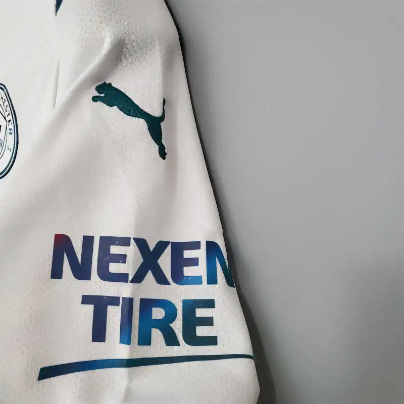 Manchester City Retro Away Football Jersey Shirt 2021/22