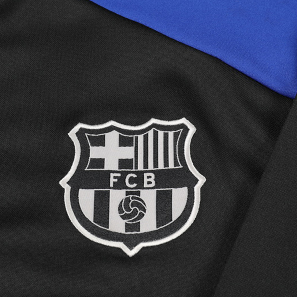 Barcelona Zipper Sweatshirt Kit (Top+Pants) 2024/25