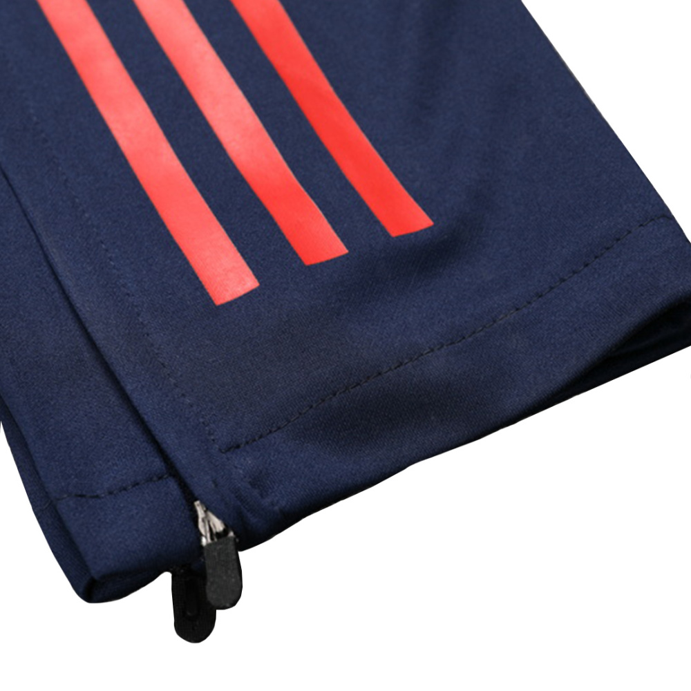 Kids Manchester United 1/2 Zipper Sweat Kit (Top+Pants) Red 2024/25