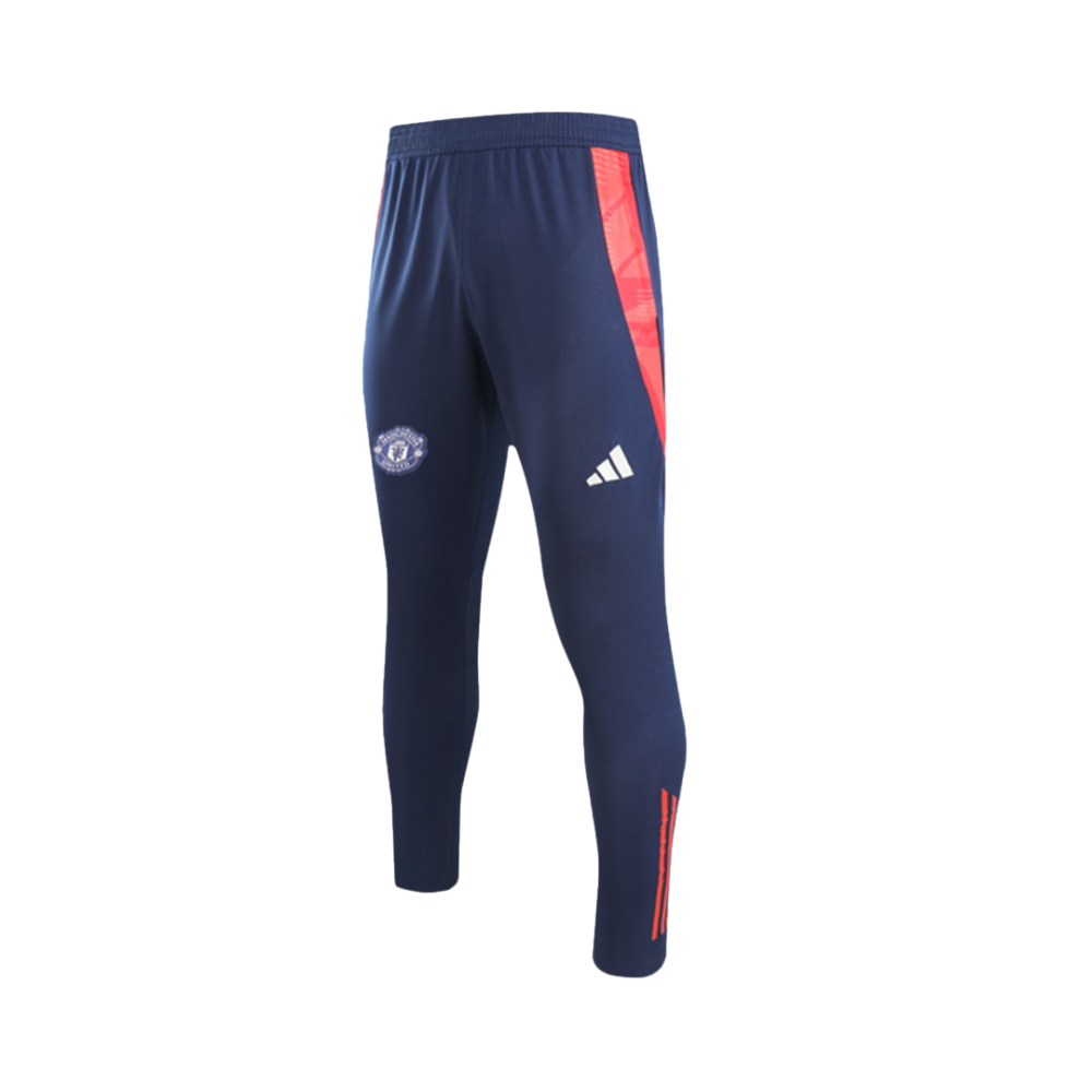 Manchester United 1/2 Zipper Sweat Kit (Top+Pants) Red 2024/25